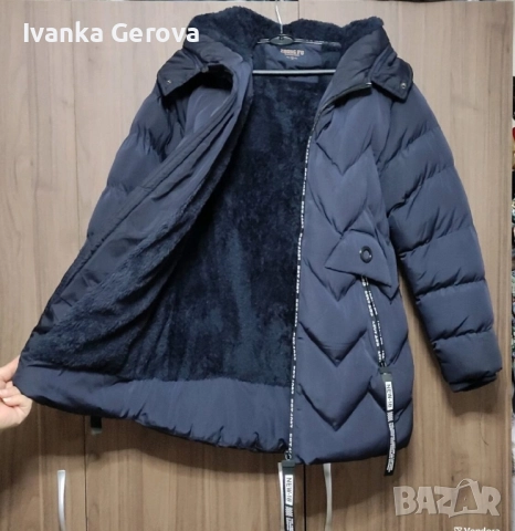 Добре подплатено яке за момиче,10-13г, снимка 2 - Детски якета и елеци - 51919226