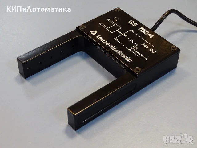 фотоелектрически сензор Leuze Electronic GS 752/4 Forked Photoelectric sensor, снимка 2 - Резервни части за машини - 50909355