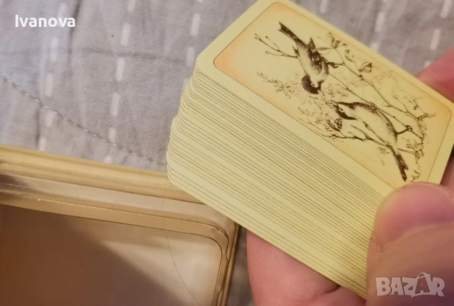 Ретро Мини карти за белот , снимка 5 - Карти за игра - 53522739