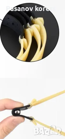 Ластици за прашка с 8 ластика много яки (жилка разпинялка), снимка 6 - Други игри - 44438311