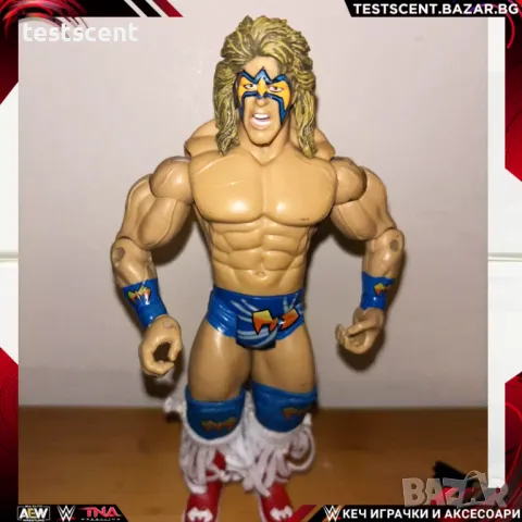 Екшън фигура WWE The Ultimate Warrior Legends Classic Superstars WWF figure играчка, снимка 1 - Колекции - 48791730