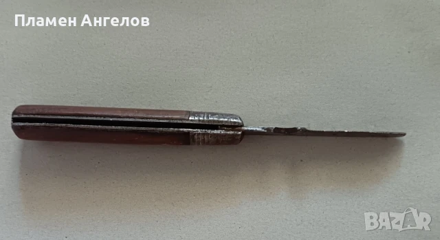 Немско сгъваемо ножче, Стара ножка, снимка 6 - Антикварни и старинни предмети - 51018175