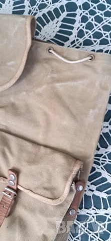 Стара туристическа раница , снимка 4 - Антикварни и старинни предмети - 50503446