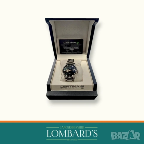 Часовник Certina DS-1 Automatic, N: 3164129, снимка 4 - Мъжки - 53971068