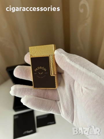 S.T. Dupont Ligne 2 Padron – запалка с два пламъка, снимка 8 - Запалки - 52666141