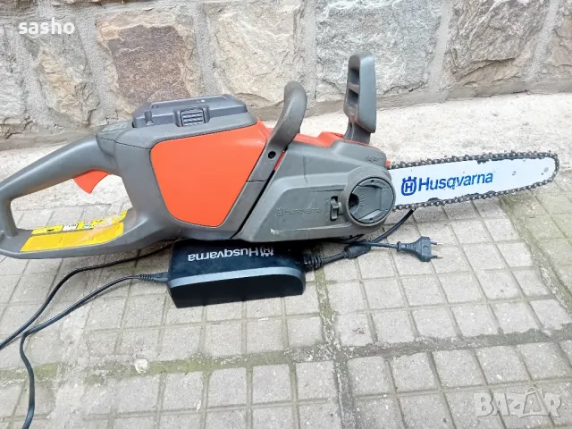 Husqvarna 120i с батерия и зарядно, снимка 11 - Градинска техника - 48306249