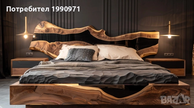 Спалня от масивна дървесина по поръчка, снимка 10 - Спални и легла - 53727053