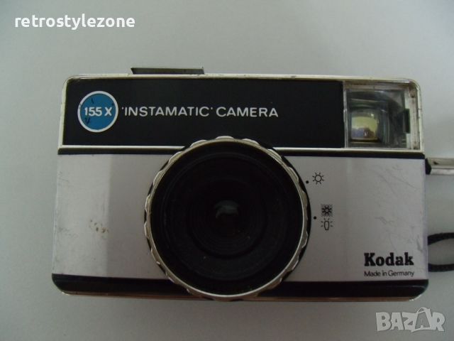 № 7550 стар фотоапарат Kodak INSTAMATIC 155 X camera