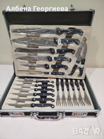 Комплект прибори SR KOCHMESER🍴- 24 части, снимка 18 - Прибори за хранене, готвене и сервиране - 53776369