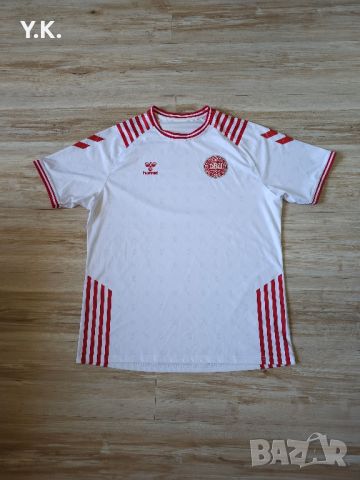 Оригинална мъжка тениска Hummel x Denmark National Football Team / Season 22 (Special), снимка 1 - Тениски - 46755080