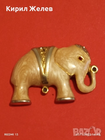 ВИСУЛКА СЛОН ИМИТАЦИЯ на СЛОНОВА КОСТ КРАСИВ МОДЕН АКСЕСОАР 41861