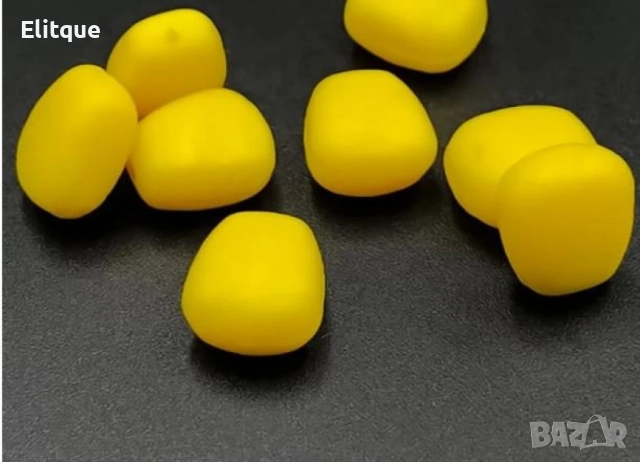 Плуваща силиконова царевица за риболов – 10 бр. в пакет, снимка 5 - Други стоки за дома - 52852432