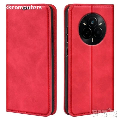 Realme 14 Pro+ 5G Wallet Кожен Калъф и Протектор, снимка 3 - Калъфи, кейсове - 50937819