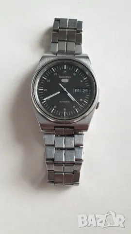 Мъжки часовник Seiko 5 Automatic, снимка 9 - Антикварни и старинни предмети - 47226246