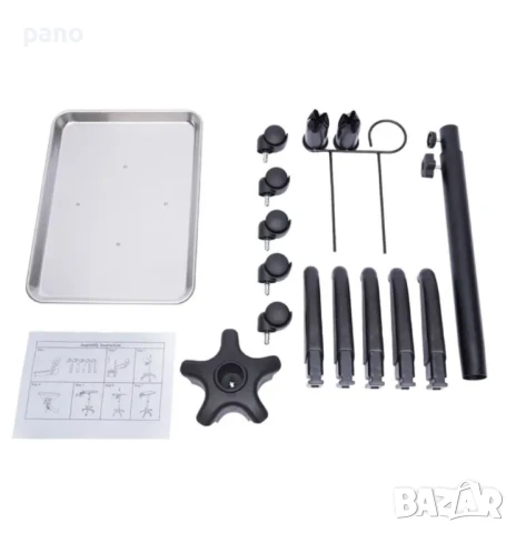 НОВА Помощна маса workstation. за салон и студио