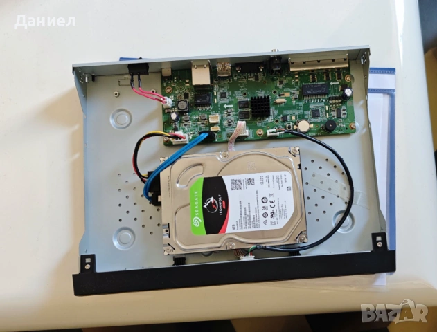 8MP Hikvision комплект за видеонаблюдение с 4 IP камери и 4TB HDD, снимка 9 - Комплекти за видеонаблюдение - 53667693