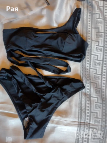 Цял бански / изрязан / черен, снимка 3 - Бански костюми - 50660116