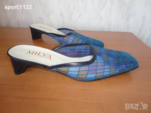 N38 Milva/италиански чехли, снимка 2 - Чехли - 52275165