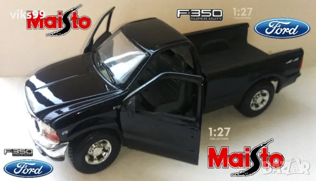 Ford F-350 Super Duty Pickup 1999 Maisto 1:27, снимка 1 - Колекции - 48066592