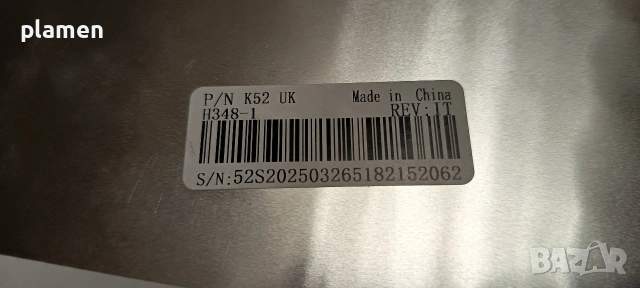 Клавиатура за Asus K53, K52, A52, F50, G51, G53, G60, G72, G73 , снимка 3 - Части за лаптопи - 53405734