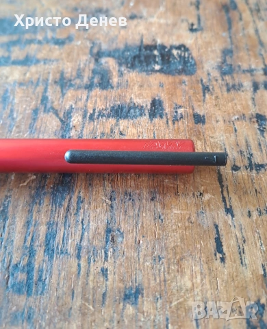 механичен молив Лами Lamy Tipo 0.7 мм графит червен рядък модел, снимка 6 - Ученически пособия, канцеларски материали - 53754138