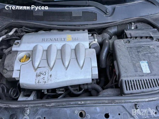 Renault Megane 1.6 101к.с  / кабриолет - цена 4 400 лв ,моля БЕЗ бартери  има талон за регистрация, , снимка 5 - Автомобили и джипове - 47063291