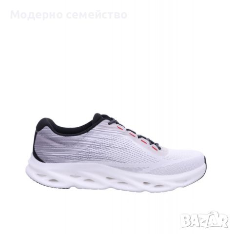 Мъжки маратонки skechers go run swirl tech speed rapid motion shoes white grey, снимка 2 - Маратонки - 46639366