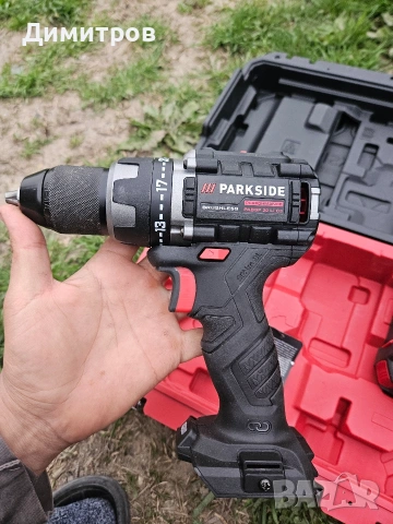 Акумулаторен винтоверт Parkside PABSP 20-Li C3 в комплект с батерия. , снимка 2 - Винтоверти - 54125411