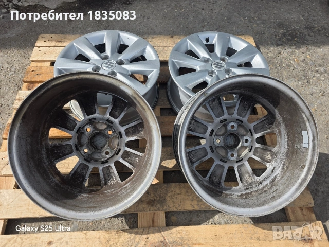 Лети джанти 15ки 4х100 Suzuki, снимка 8 - Гуми и джанти - 53916153