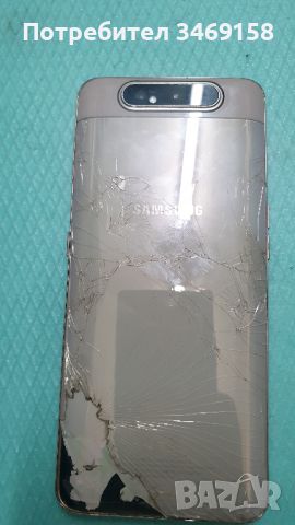 Samsung Galaxy A80 счупен дисплей за части или ремонт, снимка 2 - Samsung - 45962731