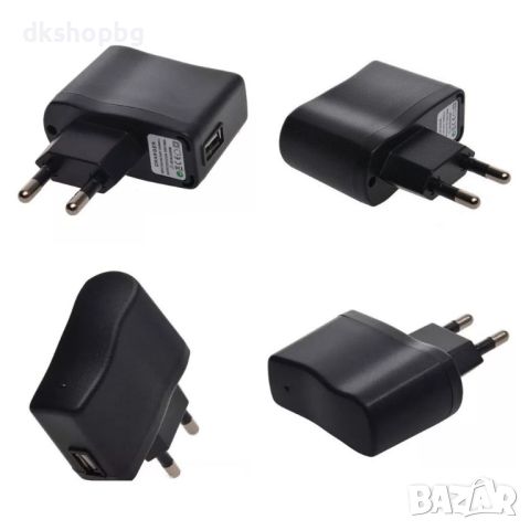 USB адаптер 220V Aдаптер за USB 220V - универсално зарядно, снимка 2 - Оригинални зарядни - 45648743