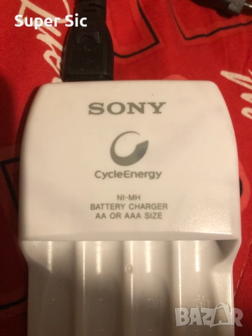 Сони зарядно за батерии Sony, снимка 2 - Друга електроника - 53891384