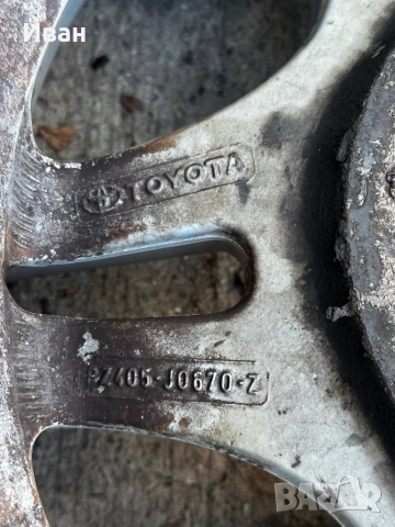 Джанти 6x139.7 с зимни гуми Toyota Land Cruiser , снимка 5 - Гуми и джанти - 52233427