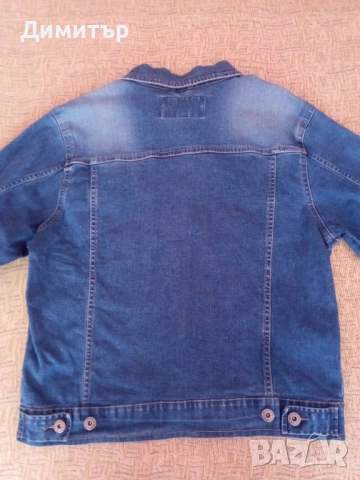 Дамско дънково яке ТСМ- М размер, снимка 4 - Якета - 52006834