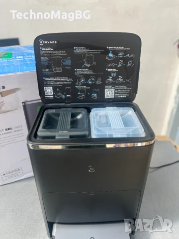 Прахосмукачка робот Ecovacs Deebot X2 OMNI, снимка 4 - Прахосмукачки - 51397136