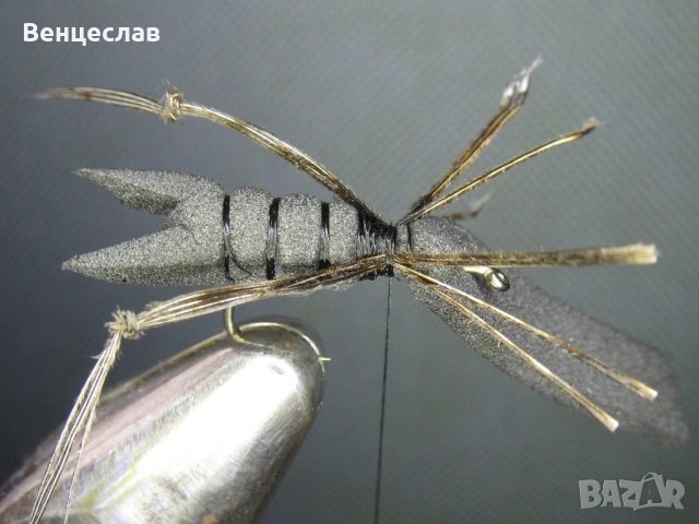 Изкуствени мухи - щурец, снимка 12 - Стръв и захранки - 53851660