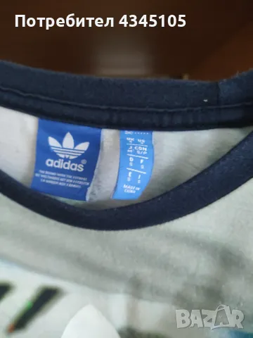 Adidas oldschool casual, снимка 3 - Блузи - 49321671