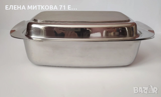 Масивен и дълбок немски бретер от неръждаема стомана