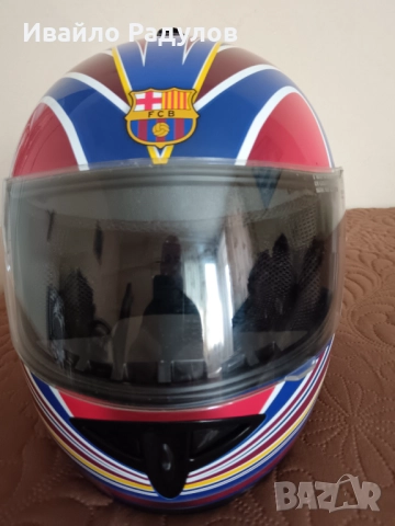 Мото каска Барселона , снимка 2 - Аксесоари и консумативи - 51747117