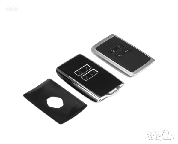 Премиум защитен калъф за автомобилен ключ с 4 бутона за Dacia Sandero Duster Renault Koleos Kadjar M