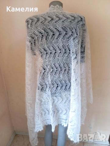 Шал от кози пух , снимка 7 - Шалове - 53211888