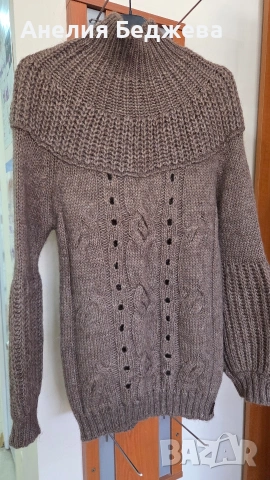 Дамски пуловер Sisley, снимка 2 - Блузи с дълъг ръкав и пуловери - 53475035