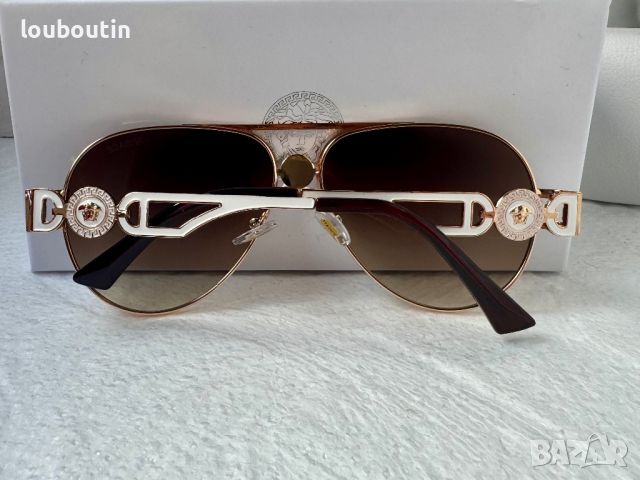 Versace мъжки слънчеви очила авиатор унисекс дамски , снимка 16 - Слънчеви и диоптрични очила - 45456955