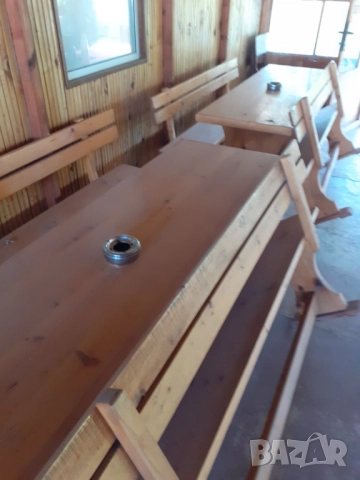 големи баварски маси и пейки 180см.- Нови, снимка 2 - Друго търговско оборудване - 37116840