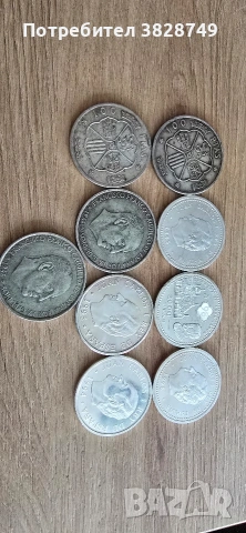 Лот сребърни испански песети 166 грама, снимка 4 - Нумизматика и бонистика - 53162628