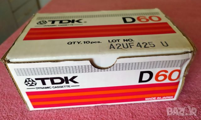 TDK D60 MADE IN JAPAN, снимка 4 - Аудио касети - 46280110