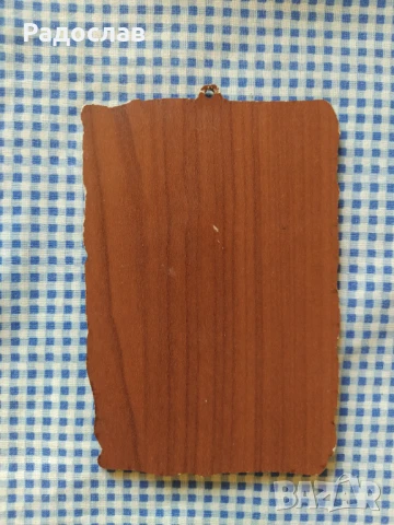 стара италианска икона Свети Антоний , снимка 2 - Икони - 50502742