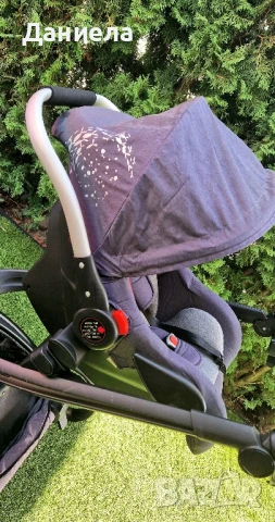 CHIPOLINO Electra Комбинирана бебешка количка 3в1 – кош, столче и седалка , снимка 11 - Детски колички - 51174376