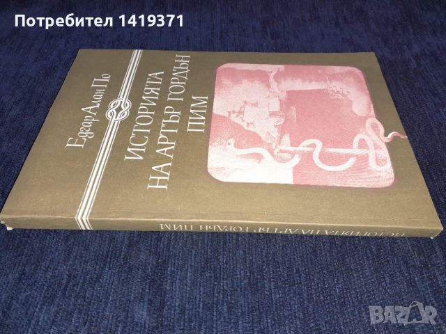 Историята на Артър Гордън Пим - Едгар Алан По, снимка 3 - Художествена литература - 45579264