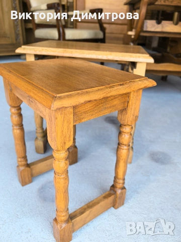 Комплект масички 2в1 , снимка 5 - Маси - 53586760